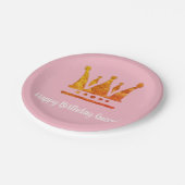 Goudpapier voor eigen gebruik papieren bordje (Gekanteld)