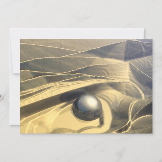 goudparel bedankkaart (Voorkant)