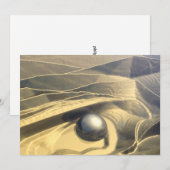 goudparel bedankkaart (Voorkant / Achterkant)