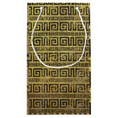  goudpatroon klein cadeauzakje (Achterkant)