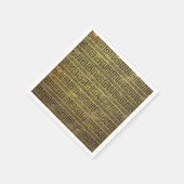  goudpatroon servet (Hoek)