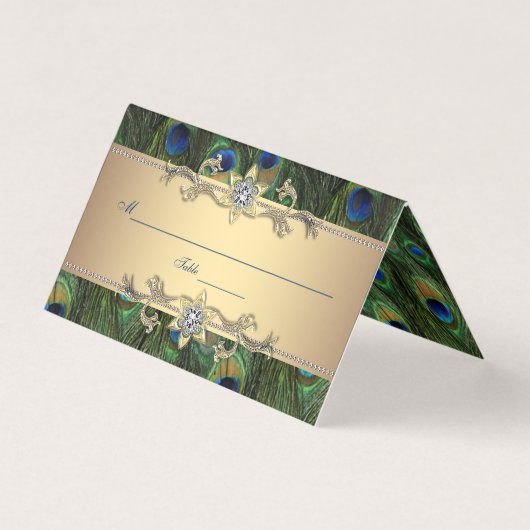 goudpauw kaart (Voorkant)