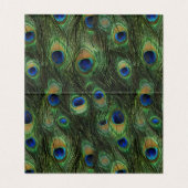 goudpauw kaart (Binnenkant ongevouwen)