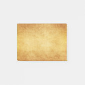  goudperkamentpapier Antiek blanco Post-it® Notes (Voorkant)
