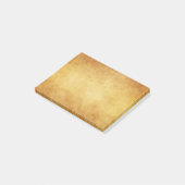  goudperkamentpapier Antiek blanco Post-it® Notes (Schuin)