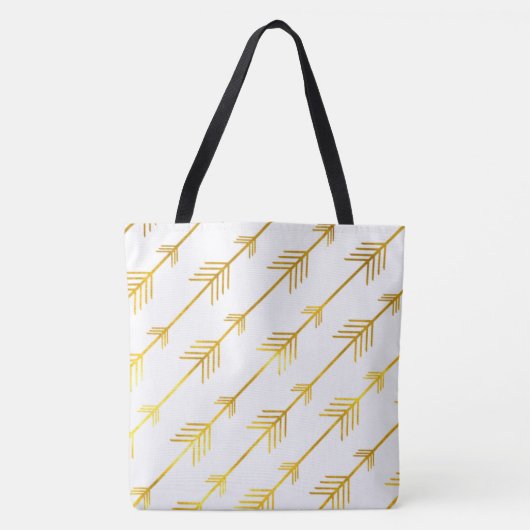 Goudpijlen Tote Bag (Voorkant)