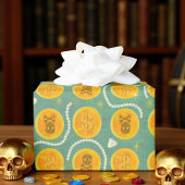 goudpiratenschat cadeaupapier