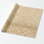 goudpleisters met gouden nevel cadeaupapier (Uitgerold)
