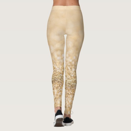 goudpleisters met gouden nevel leggings (Achterkant)