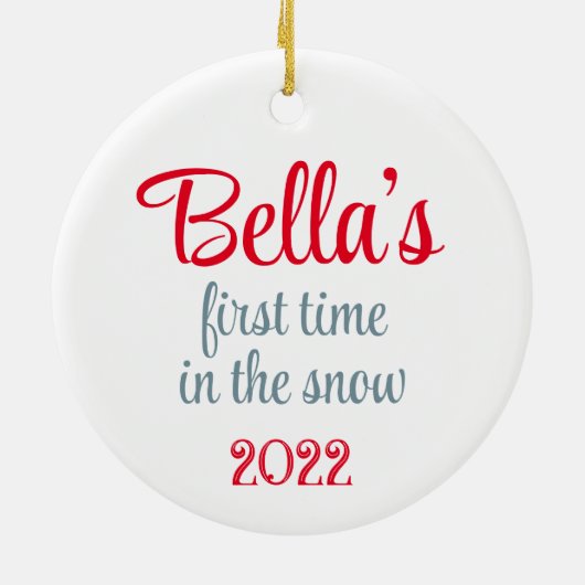 Goudpooiel, aangepast keramisch ornament (Achterkant)