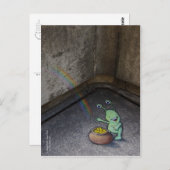 goudpot van de sluggo briefkaart (Voorkant / Achterkant)