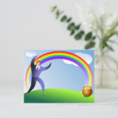 Goudpotje Briefkaart (Staand voorkant)