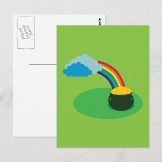 Goudpotje Briefkaart (Voorkant / Achterkant)