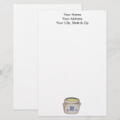 Goudpotje Briefpapier (Voorkant / Achterkant)