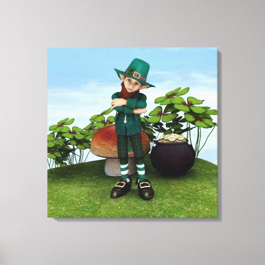 Goudpotje Canvas Afdruk (Voorkant)