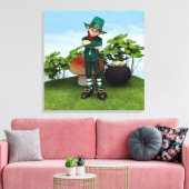 Goudpotje Canvas Afdruk (Insitu (Woonkamer))