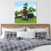 Goudpotje Canvas Afdruk (Insitu (Slaapkamer))