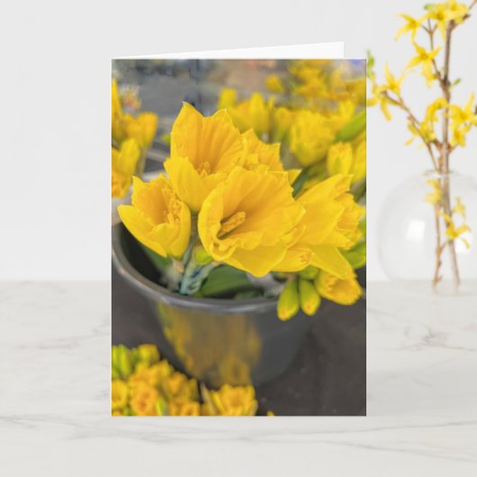 Goudpotje Kaart (Gele Bloem)