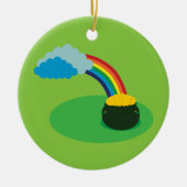 Goudpotje Keramisch Ornament (Voorkant)