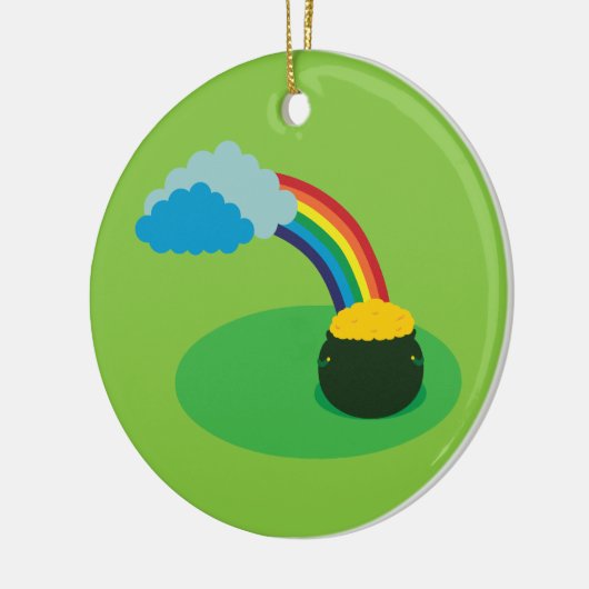 Goudpotje Keramisch Ornament (Links)