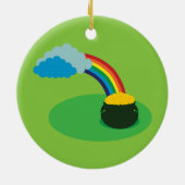 Goudpotje Keramisch Ornament (Achterkant)