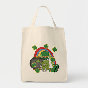 Goudpotje met kikkershirts en cadeautjes tote bag