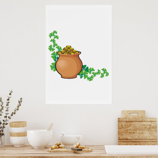 Goudpotje Poster (Keuken)