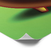 Goudpotten en regenboog poster (Hoek)