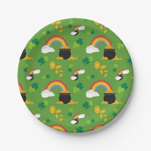 goudpotten papieren bordje (Voorkant)