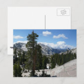 Goudpunt III in het nationaal park Yosemite Briefkaart (Voorkant / Achterkant)