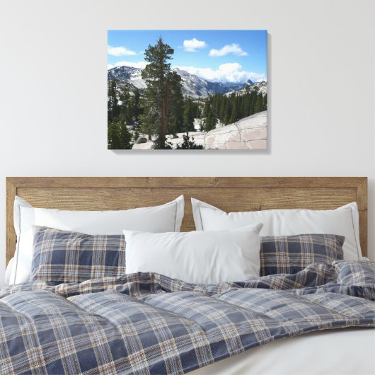Goudpunt III in het nationaal park Yosemite Canvas Afdruk (Insitu (Slaapkamer))