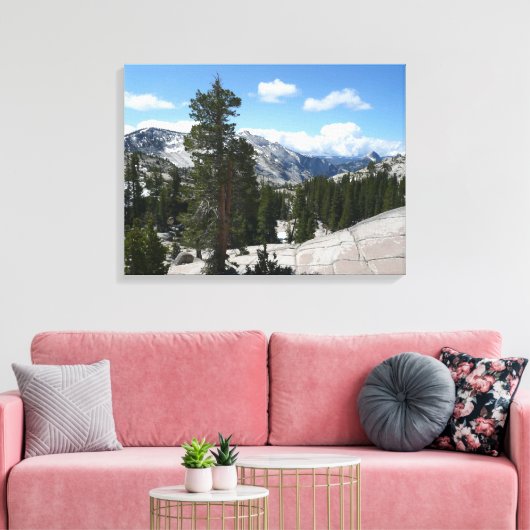 Goudpunt III in het nationaal park Yosemite Canvas Afdruk (Insitu (Woonkamer))