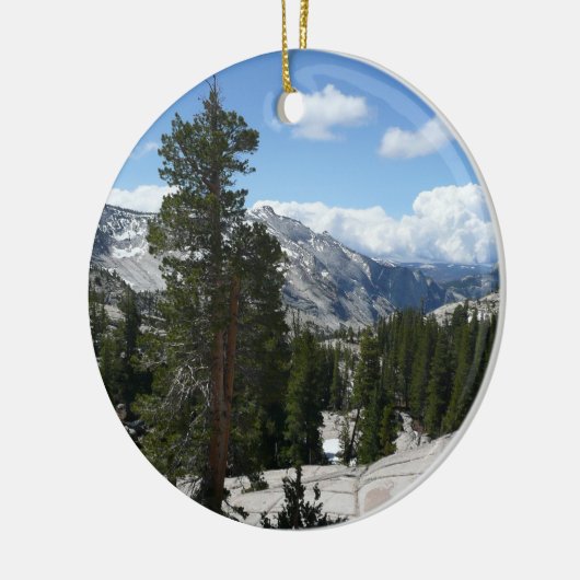 Goudpunt III in het nationaal park Yosemite Keramisch Ornament (Links)