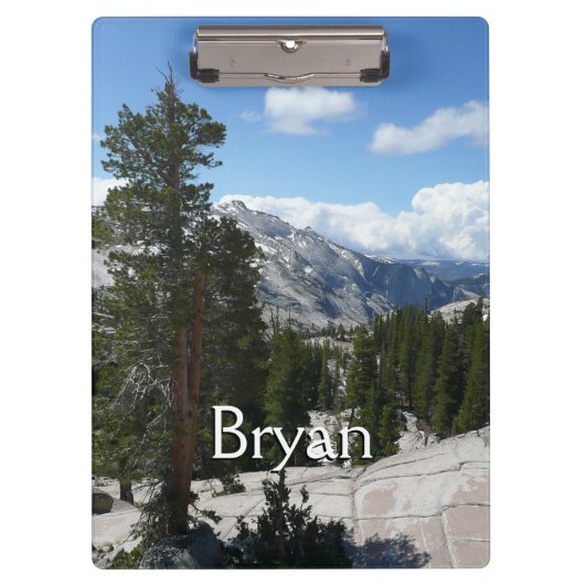 Goudpunt III in het nationaal park Yosemite Klembord (Voorkant)