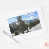 Goudpunt III in het nationaal park Yosemite Rechthoekige Sticker (Envelop)