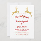 goudrendier | Kerstavond Kaart (Voorkant)