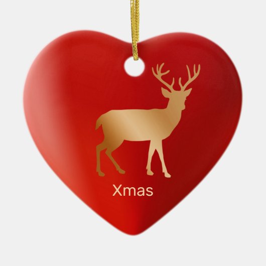 Goudrendieren en kalligrafie keramisch ornament (Voorkant)