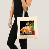 Goudriever met ventilatorCanvas tas (Voorkant (product))