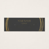 Goudringen die een visitekaartje hebben (Voorkant)