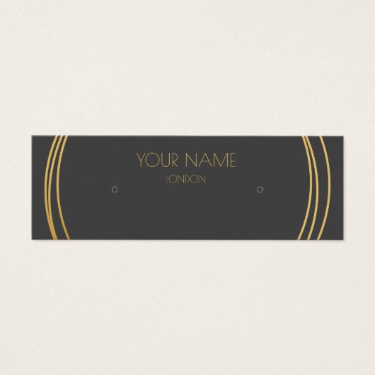 Goudringen die een visitekaartje hebben (Voorkant)