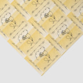 Goudroede Tissuepapier Flowing Beauty (Detail)