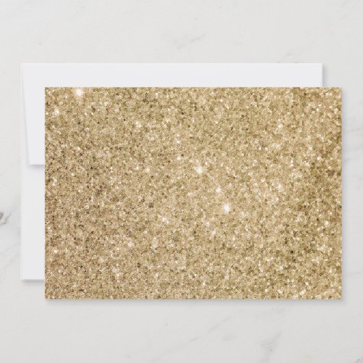  goudroller Skating Birthday Foto Kaart (Achterkant)