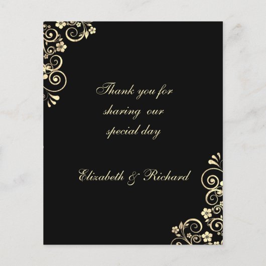 goudrondje op het zwarte-budgetmenu (Achterkant)