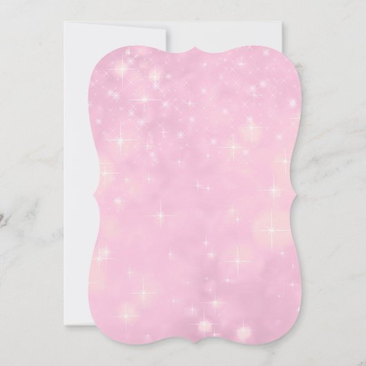 goudroze diamantfeest kaart (Achterkant)