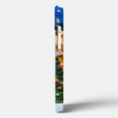 goudroze kerstwinter-ijsschaatsen Case-Mate iPhone case (Achterkant / Links)