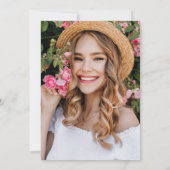 goudroze zolderingsfeest kaart (Achterkant)