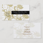 Goudsalon zwart visitekaartje (Voorkant / Achterkant)