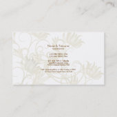 Goudsalon zwart visitekaartje (Achterkant)