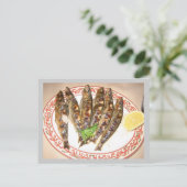 Goudsardines Briefkaart (Staand voorkant)