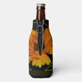 goudsbloem 1 flesjeskoeler (Fles Achterkant)